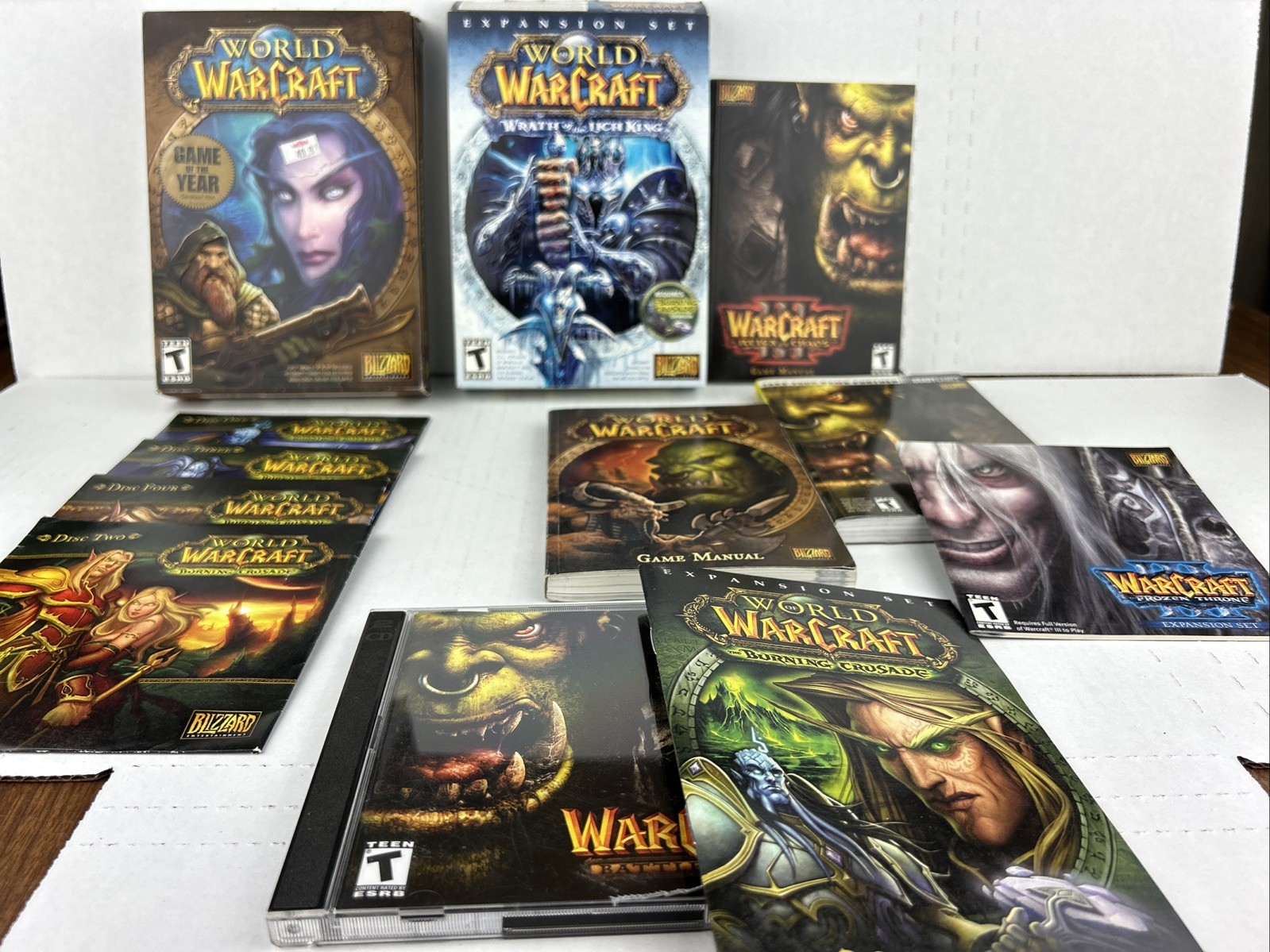 World of Warcraft (PC) – PC Burning Cascade Wrath Of Lich King Battle Chest