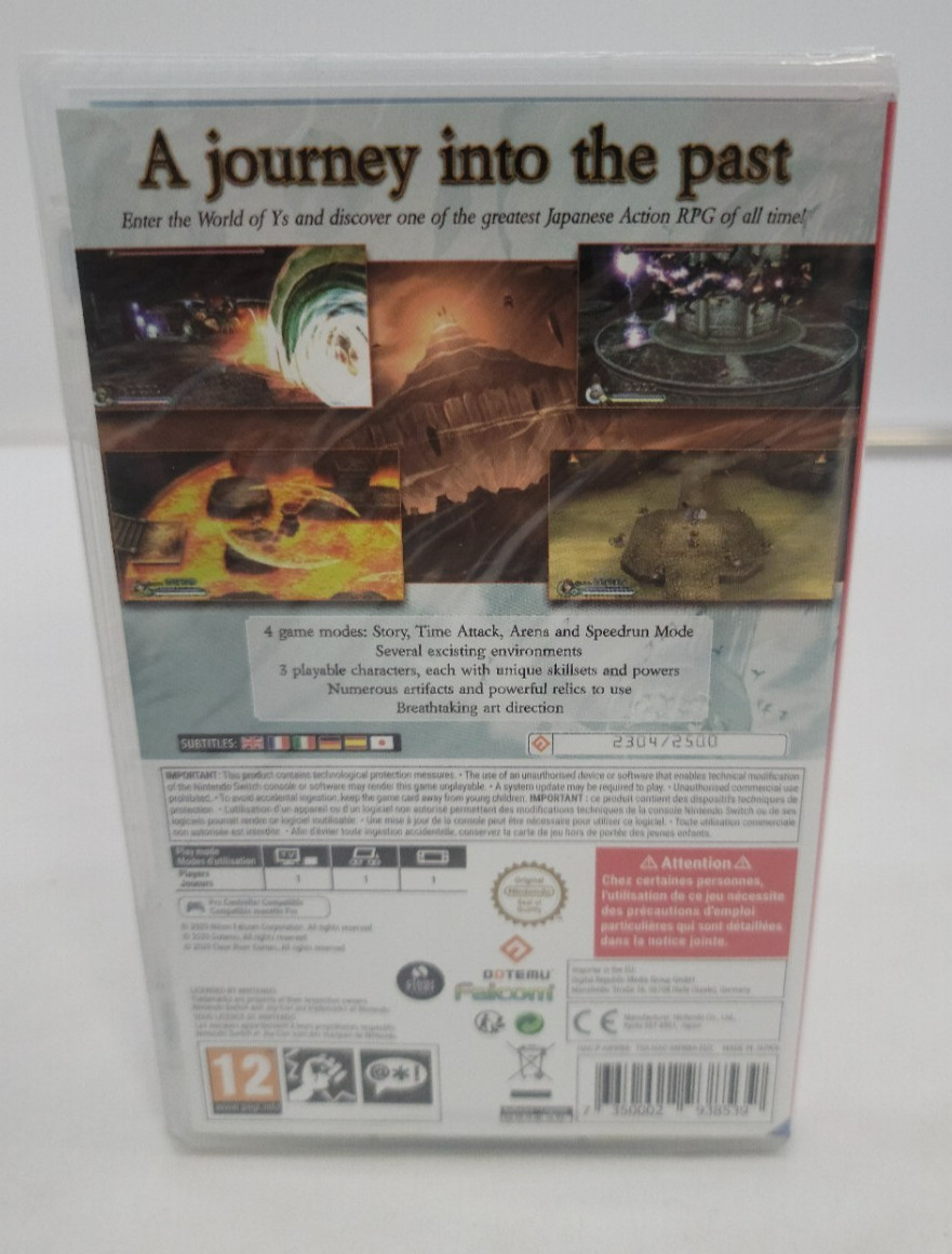 YS Origin (Nintendo Switch) NEW SEALED – Limited Run 2304/2500