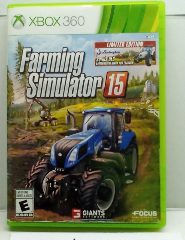 Farming Simulator 15 (Xbox 360, 2015) Complete Tested Working – Free Ship