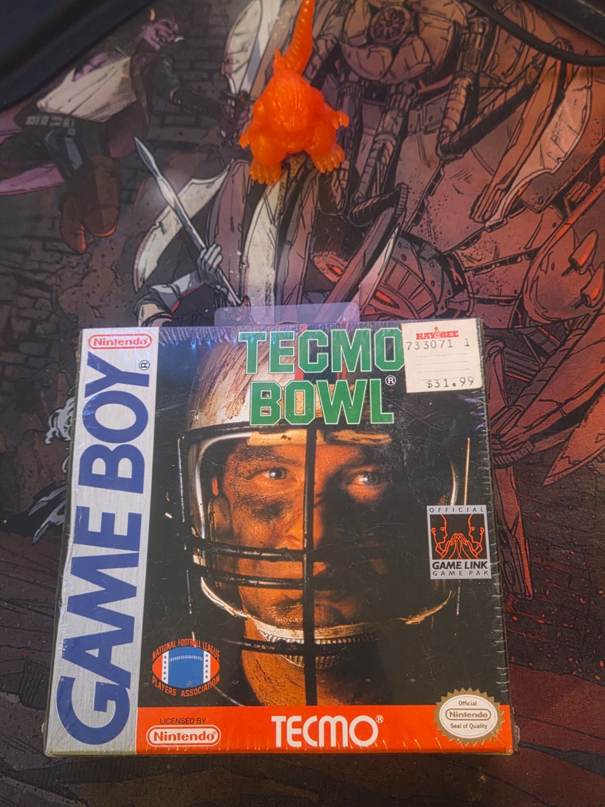 NEW/SEALED🌟Tecmo Bowl🌟Nintendo Game Boy VTG H-Seam 1991 NFL FOOTBALL