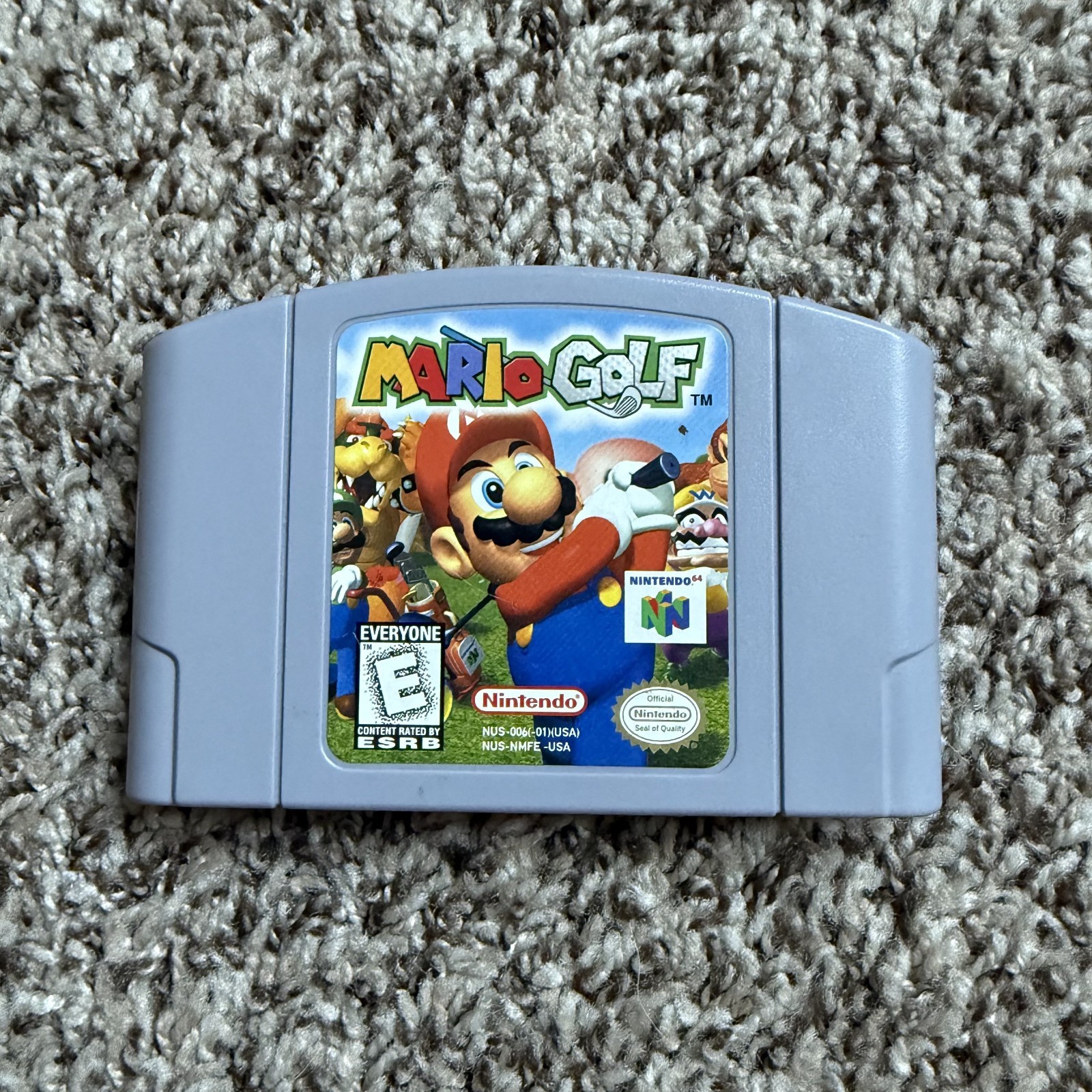 Nintendo n64 Mario golf tested and working tested and working