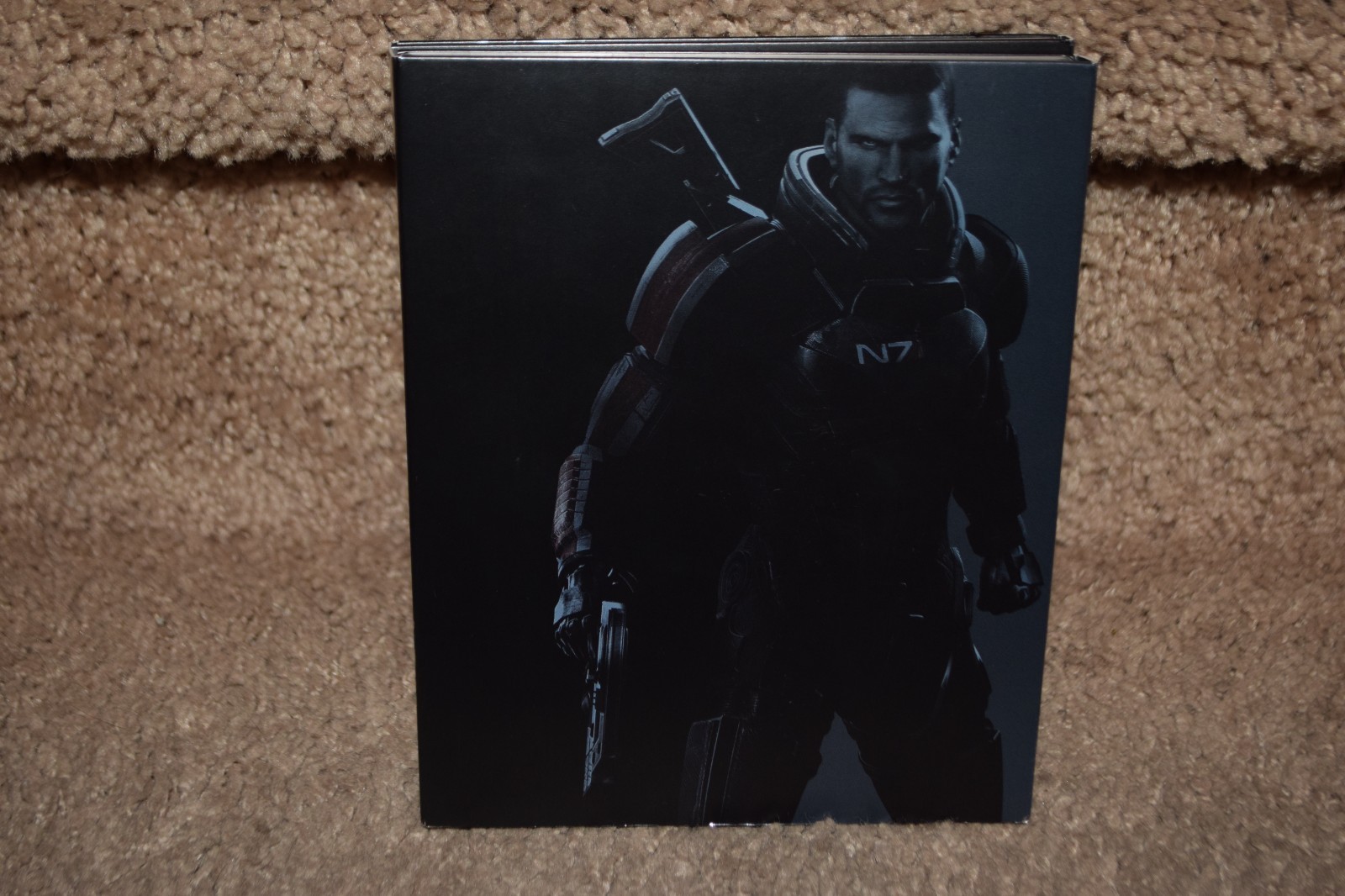 Mass Effect Trilogy PS3 Playstation 3 case, slip cover, (3) discs, paperwork