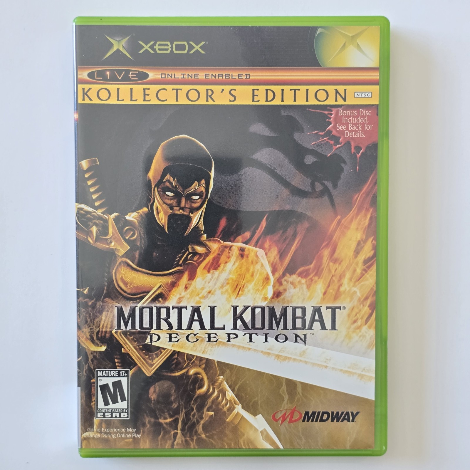 Mortal Kombat: Deception – Scorpion Version (Kollector’s Edition) Microsoft Xbox