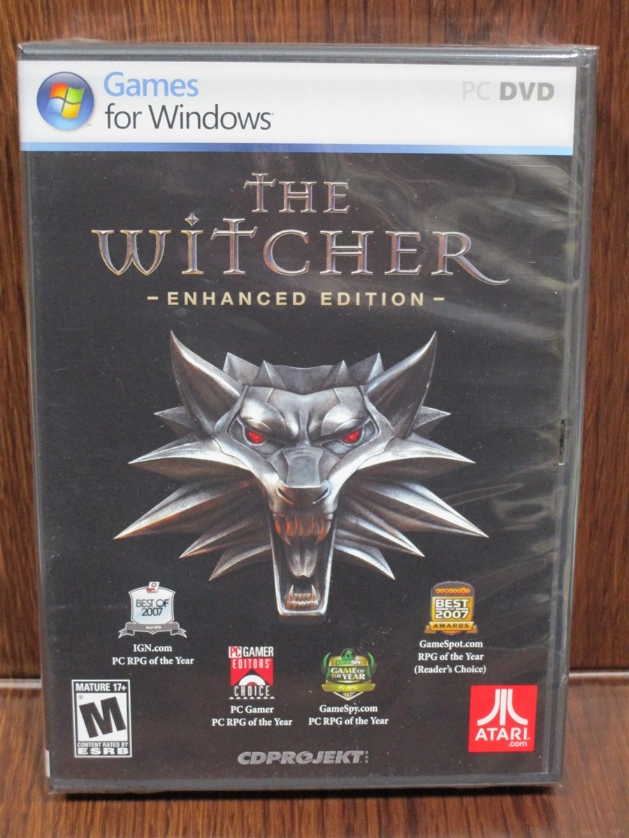 Video Game PC The Witcher Enhanced Edition NEW SEALED Box