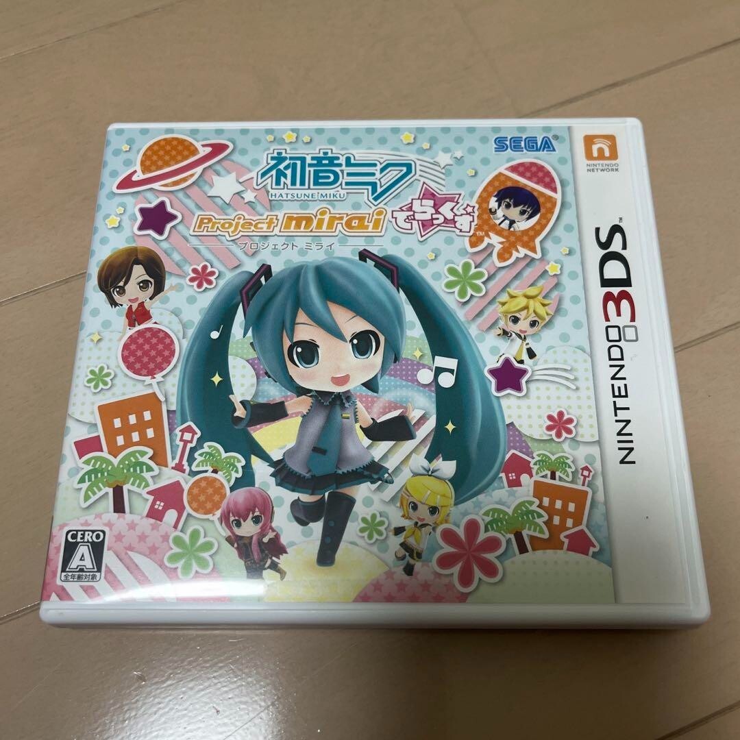 Hatsune Miku: Project Mirai DX Nintendo 3DS NTSC-J (Japan) Japanese version