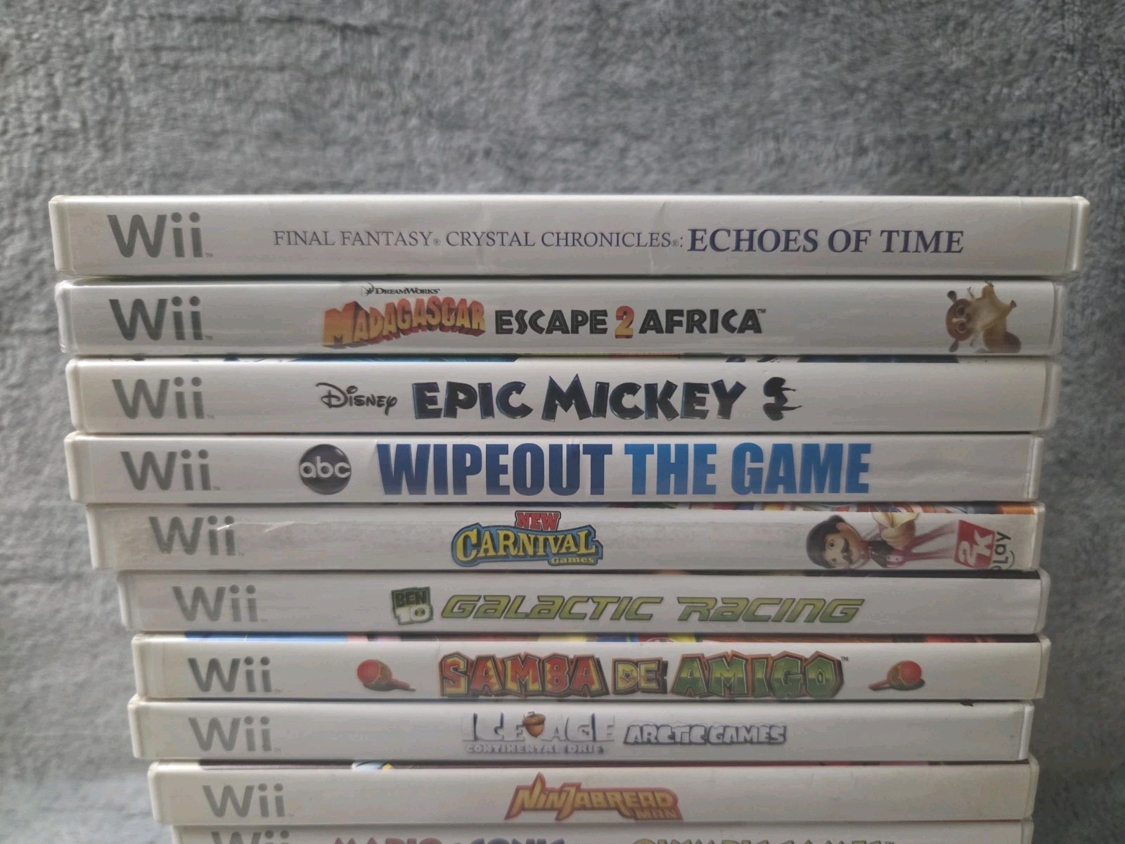 Nintendo Wii Game Lot of 14 Games UNTESTED. Pls Read