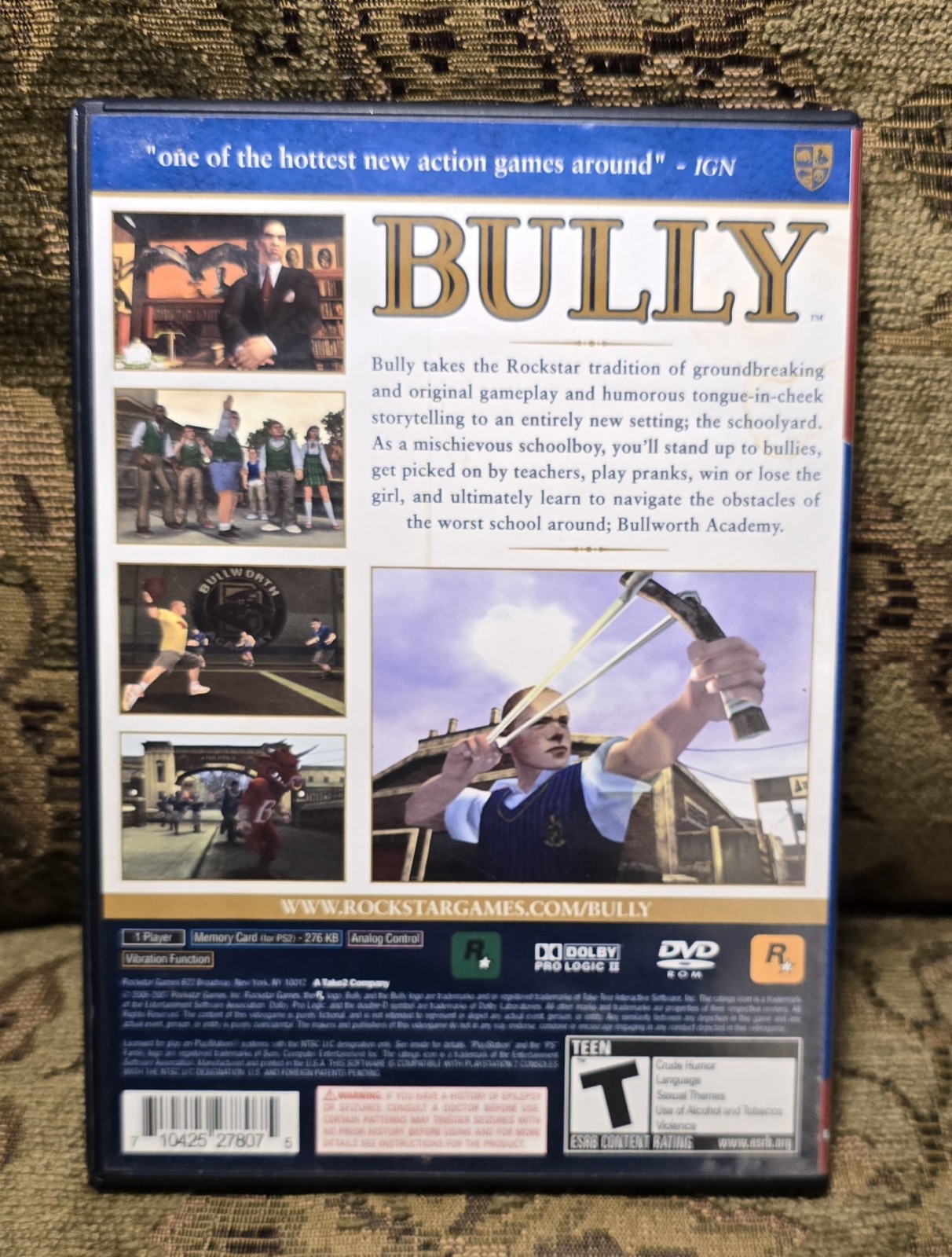 Rockstar Games Grand Theft Auto: San Andreas And Bully For The Playstation 2