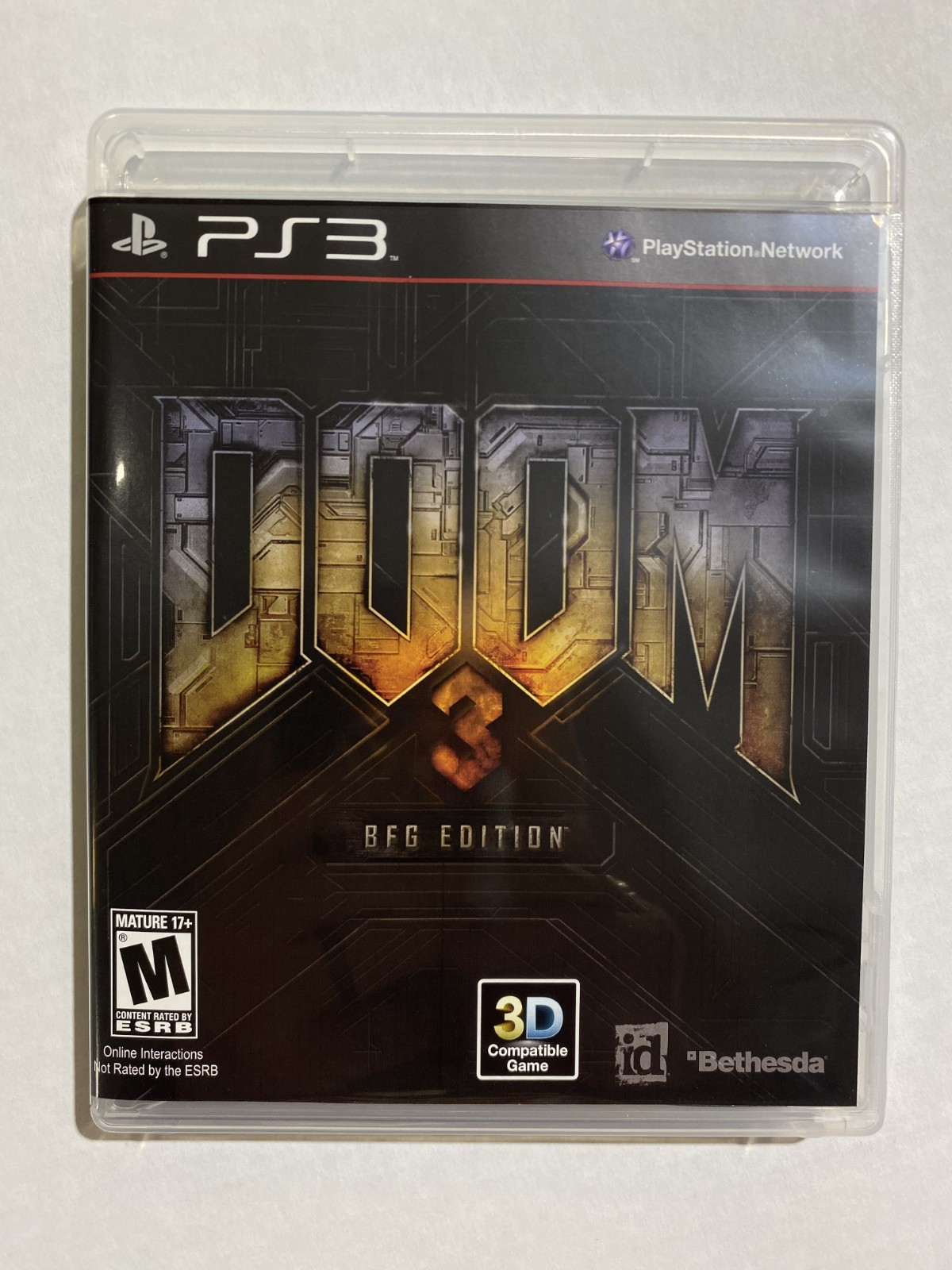 Doom 3 – BFG Edition (Sony PlayStation 3, 2012) CIB Tested Free Shipping