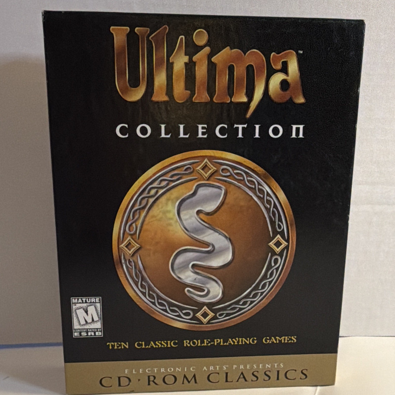 Ultima Collection PC M Mature RPG w/ Manual & Map and tarot cards(NO GAME)