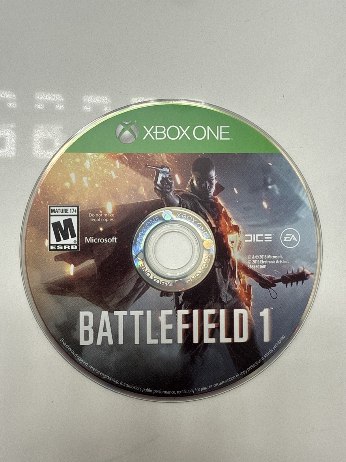 Battlefield 1 One Xbox One CD ONLY NO USPS TRACKING FREE SHIPPING