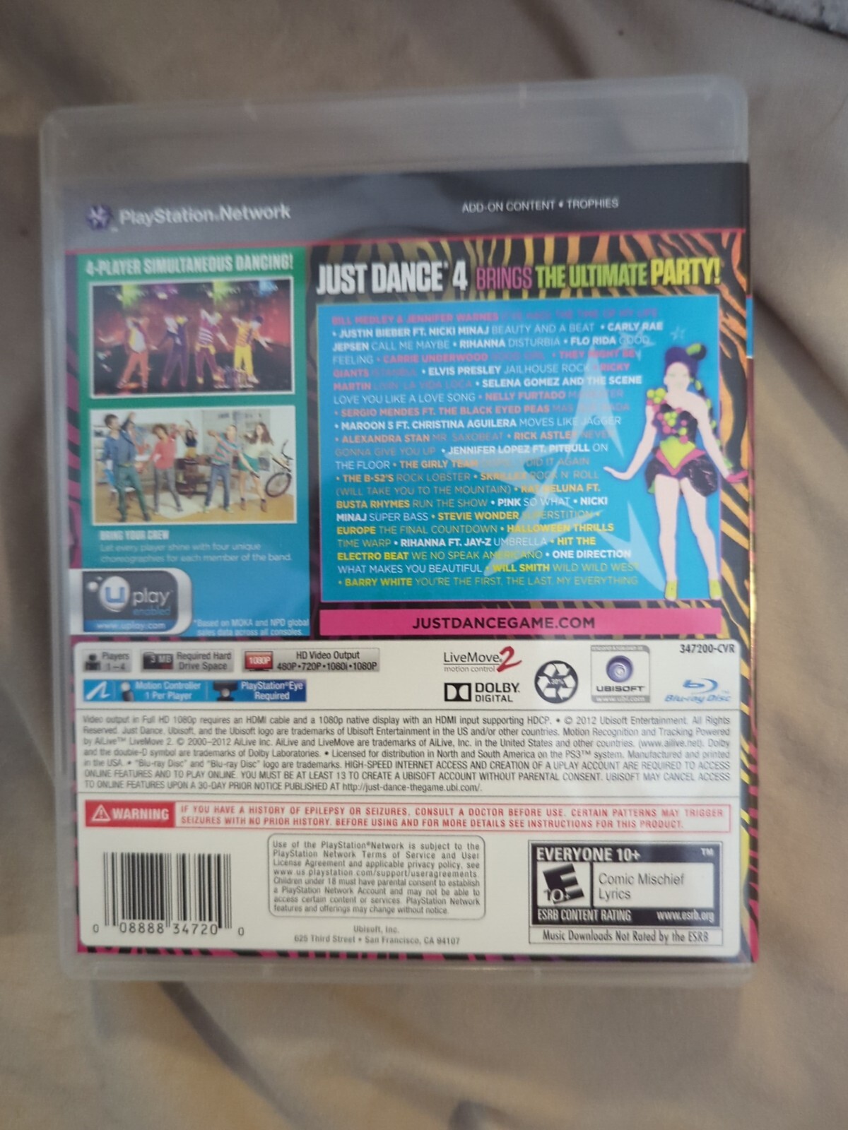 Just Dance 4 – Playstation 3