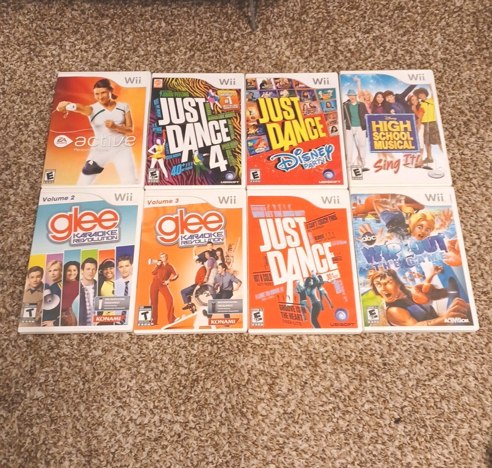 Nintendo Wii Games – Lot Of 8, Untested