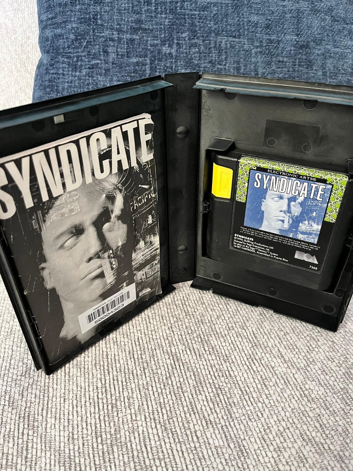 Syndicate (Sega Genesis) Complete in Box Cib – Tested and Working!