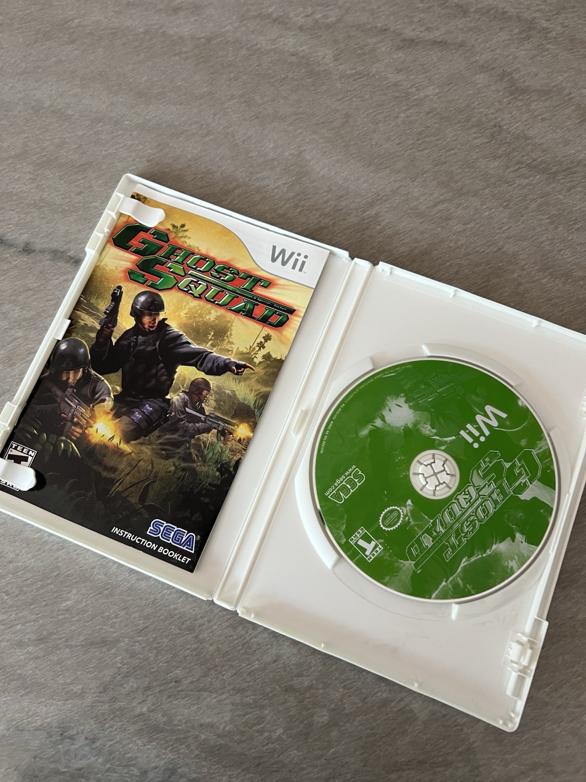 Ghost Squad (Nintendo Wii, 2007) CIB Complete Untested