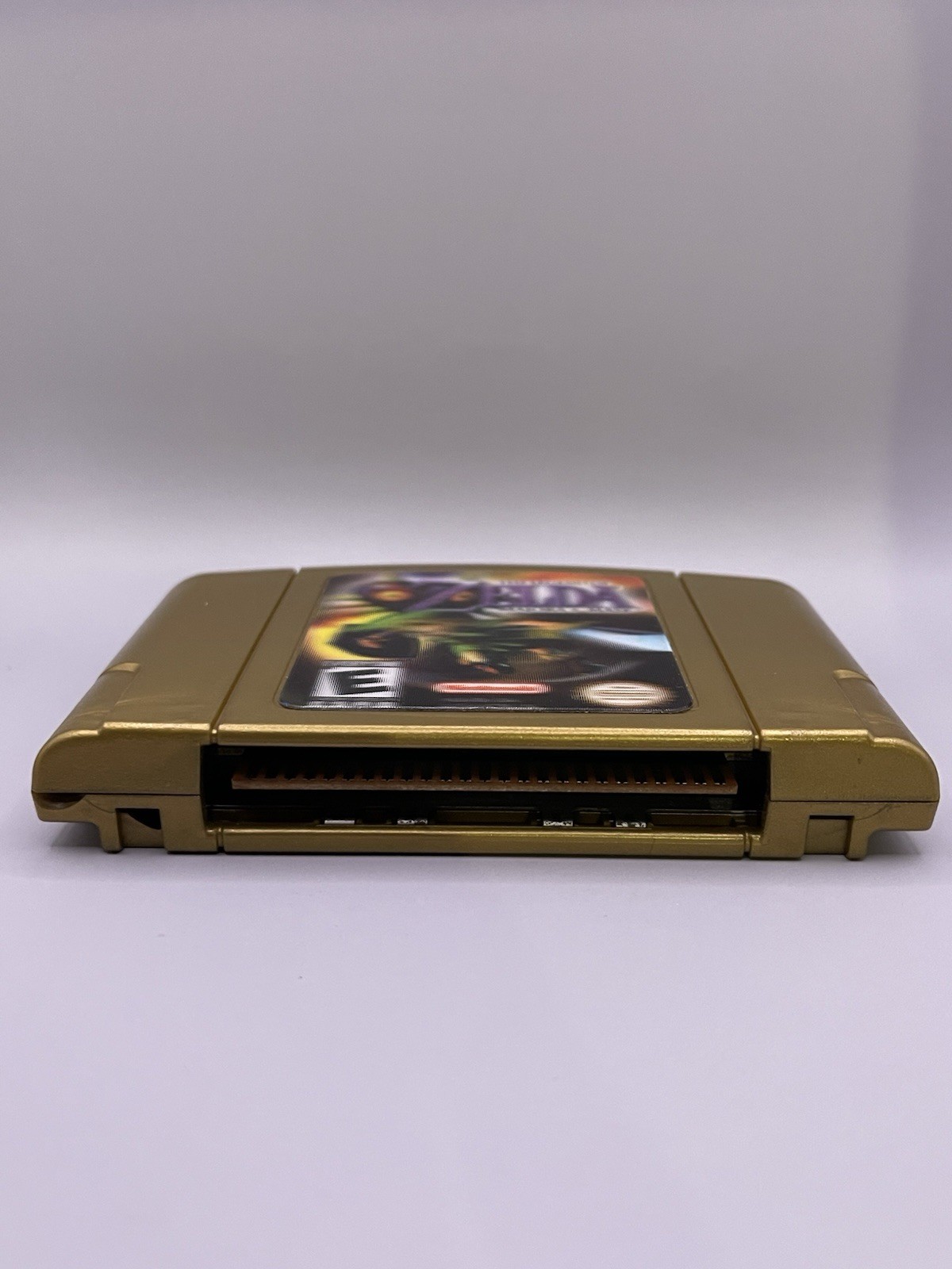 Legend of Zelda: Majora’s Mask Golden Holographic Collector’s Edition N64 Rare🔥