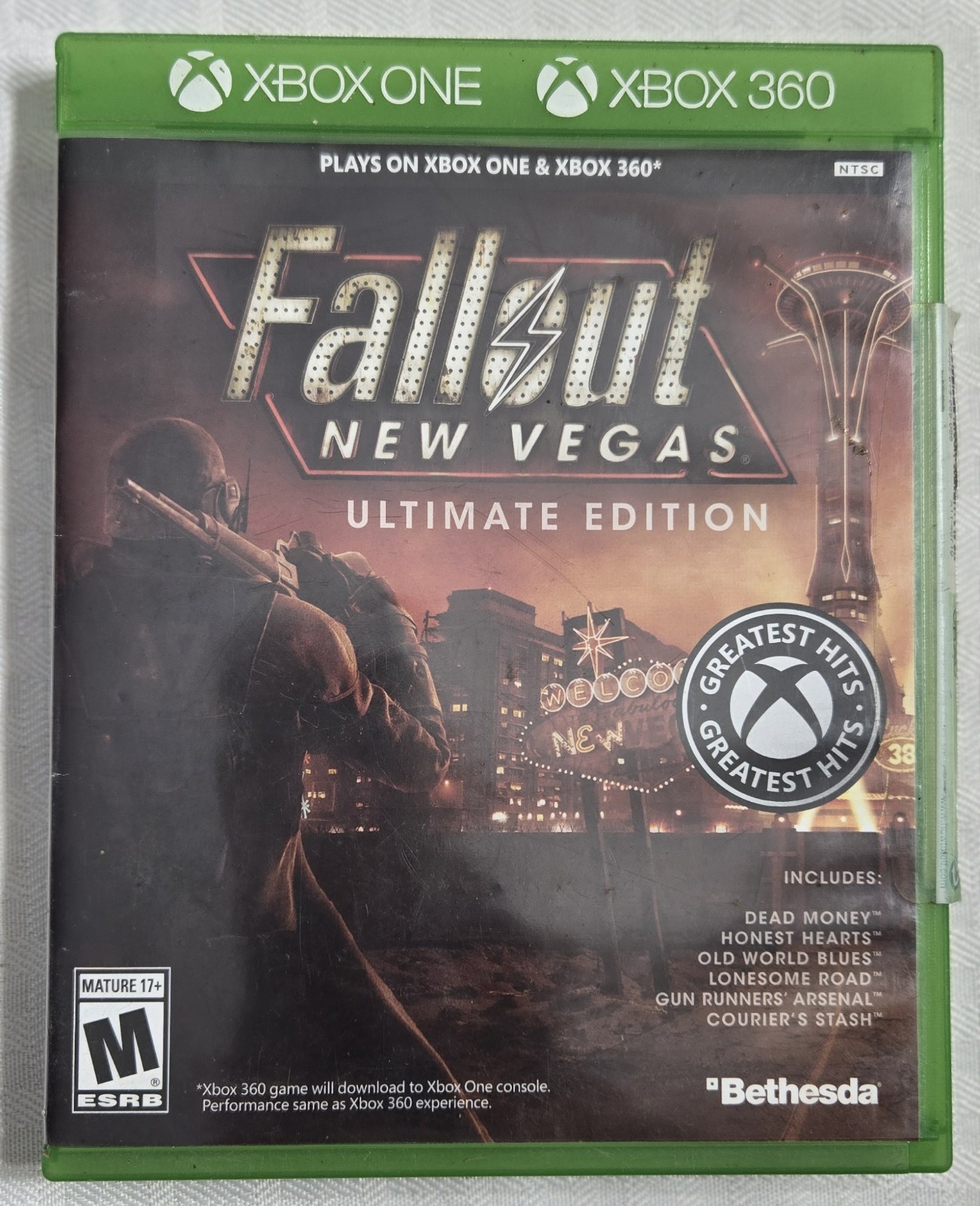 Fallout New Vegas Ultimate Edition Xbox One.
