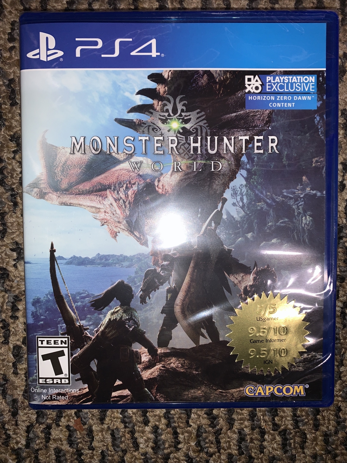 MONSTER HUNTER WORLD – PS4 ***SEALED*** BRAND NEW ****!!!!!