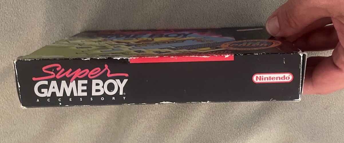 Super GameBoy Accessory (Super Nintendo SNES) IN BOX RARE – VG Cart No Manual