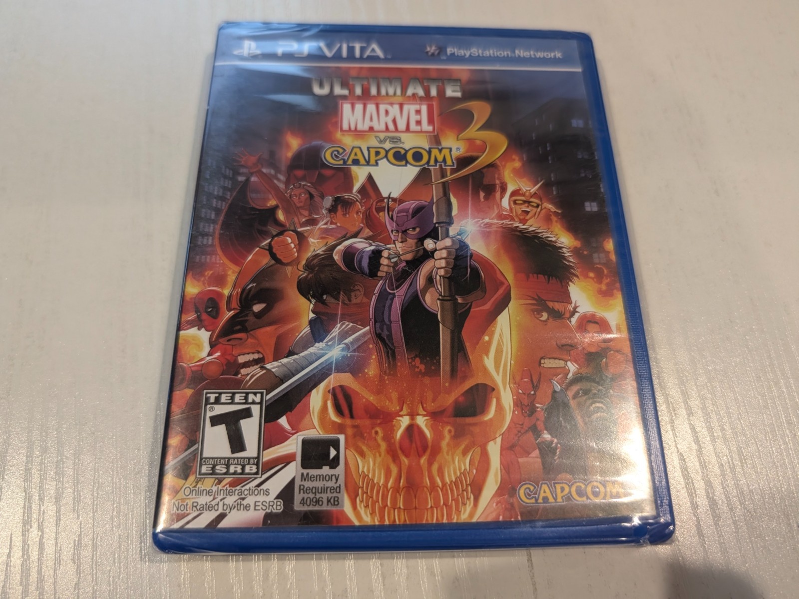 Ultimate Marvel vs. Capcom 3 (PlayStation Vita, 2011). New/Sealed, Ships In Box