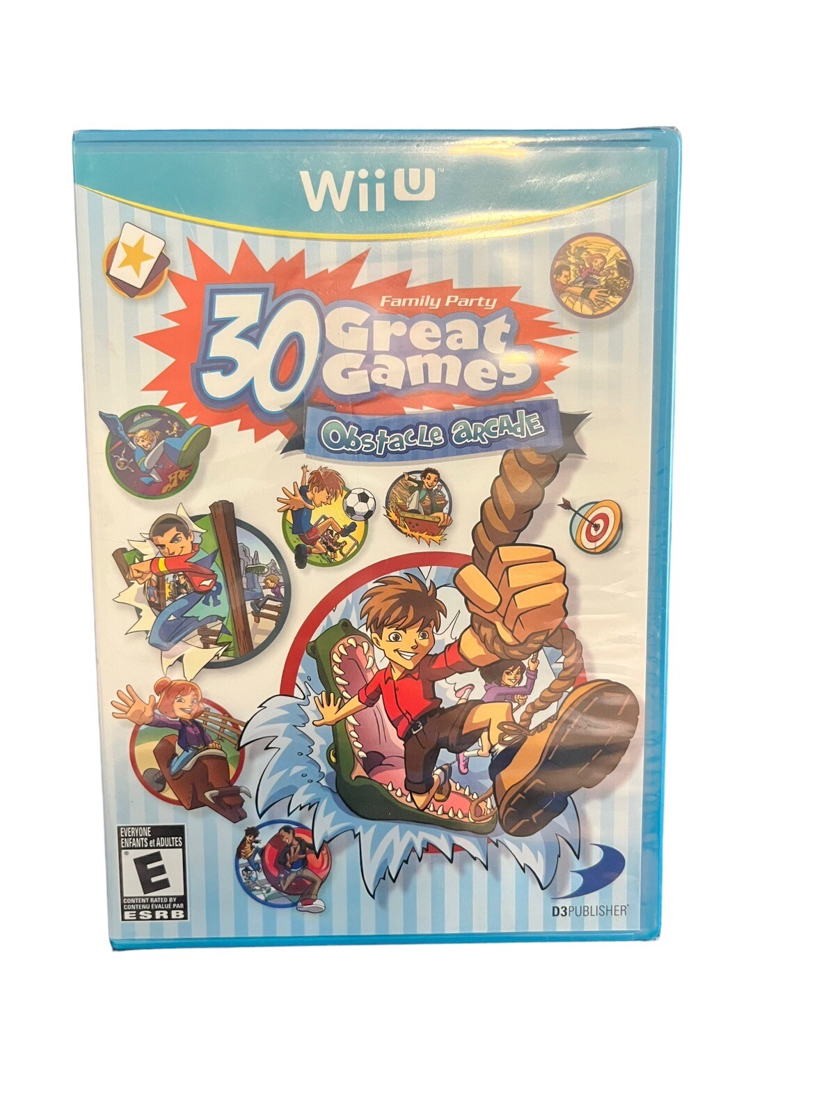 MINT NEW Sealed Family Party 30 GREAT ARCADE GAMES for Nintendo Wii U #13M