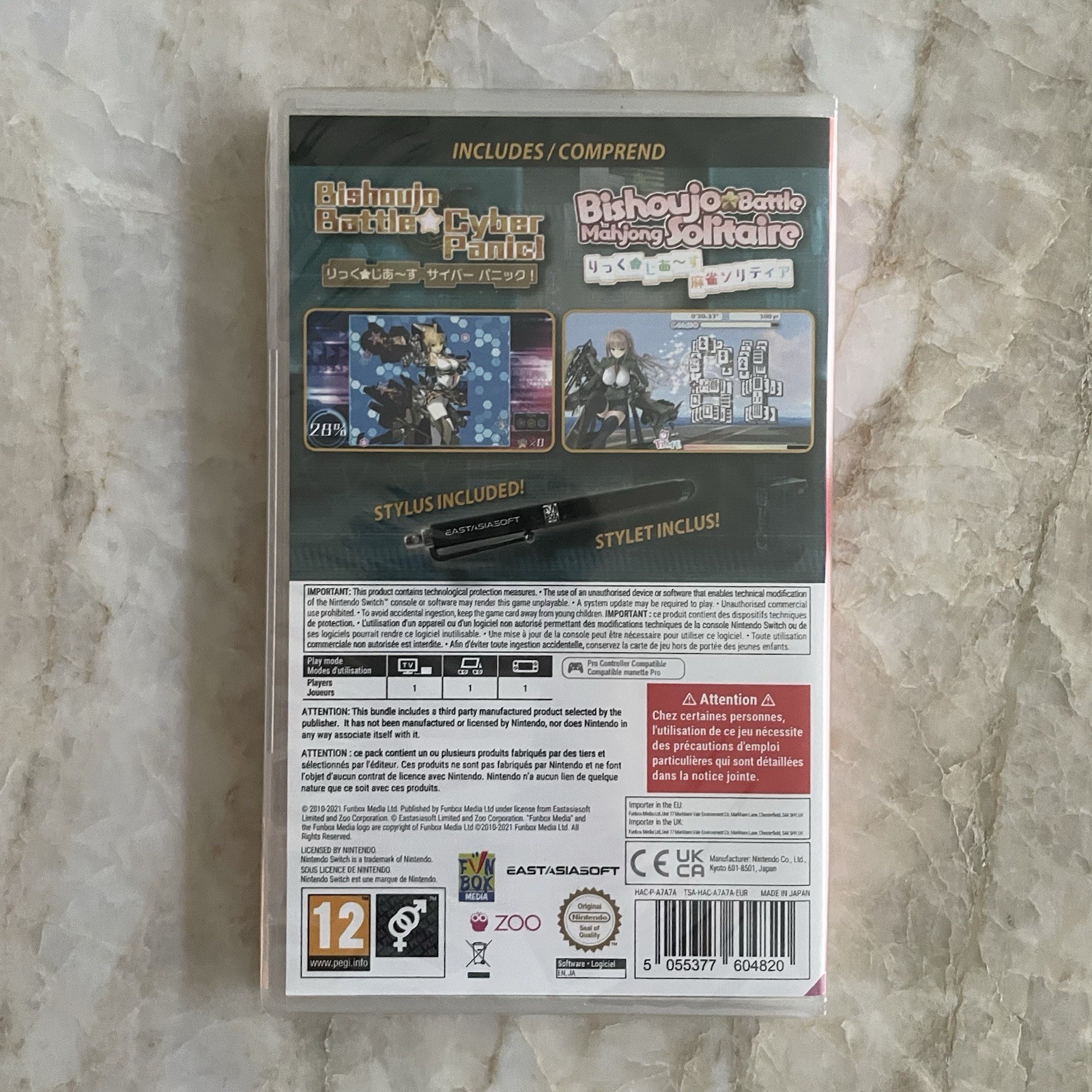 Bishoujo Battle Double Strike! – Nintendo Switch – New/Sealed