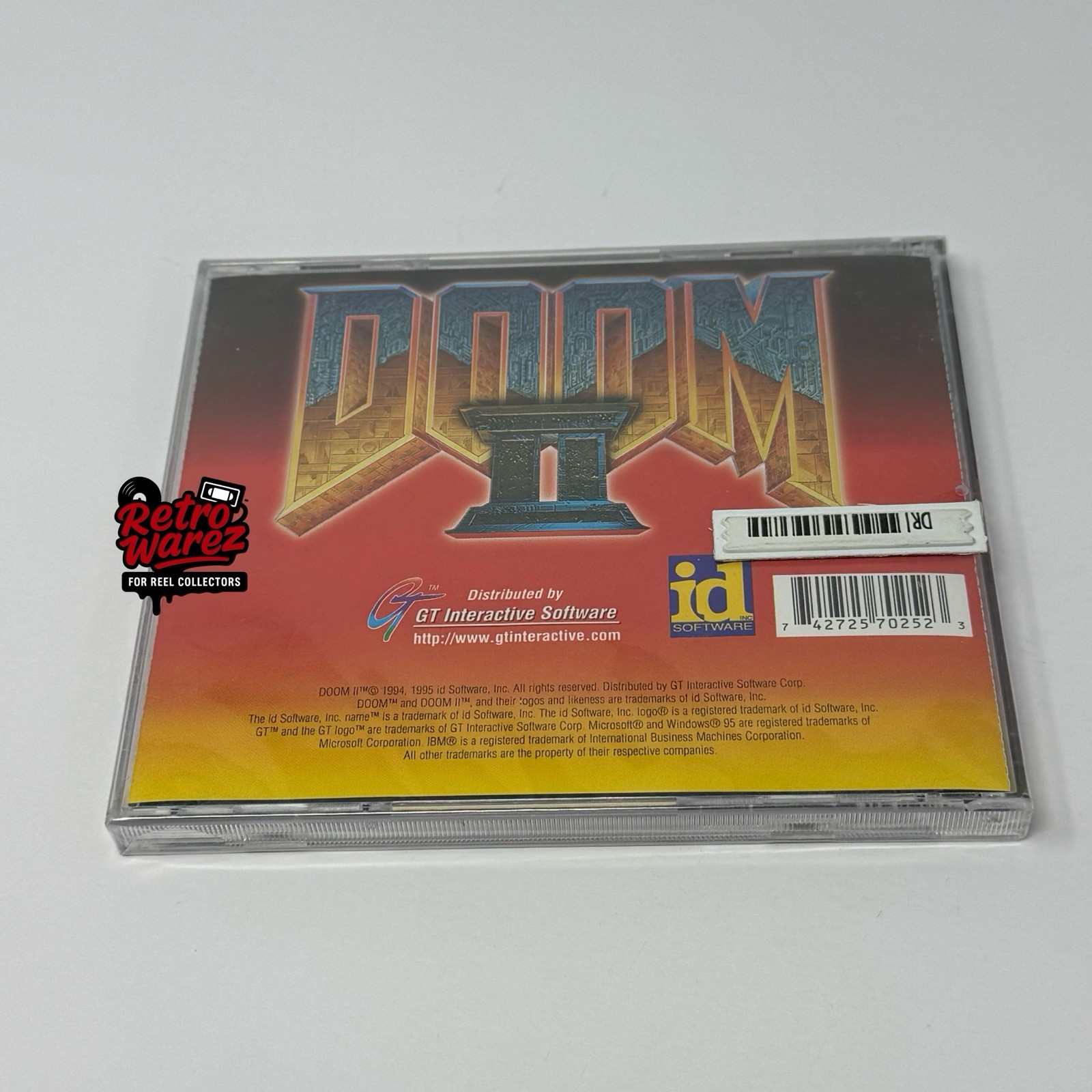 Doom 2 PC CD-ROM SEALED 1995 ID Software FPS VTG Video Game NEW HTF II