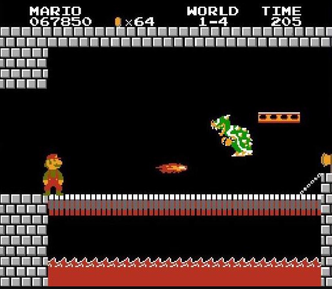 SUPER MARIO BROS. — NES Nintendo Original Classic Game CLEAN TESTED