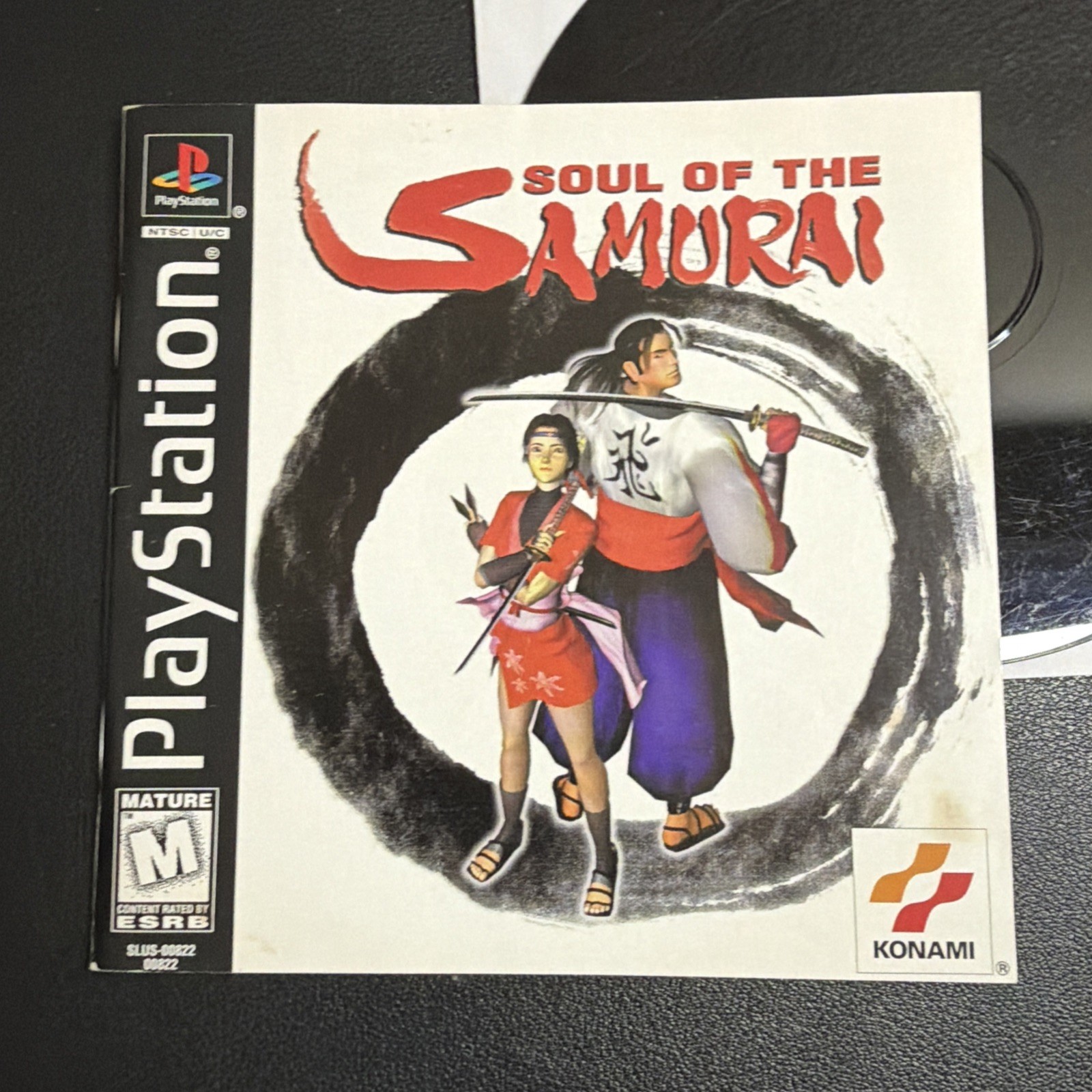Soul of the Samurai (Sony PlayStation 1, 1999) Disc, Manual & Reg Card, Tested