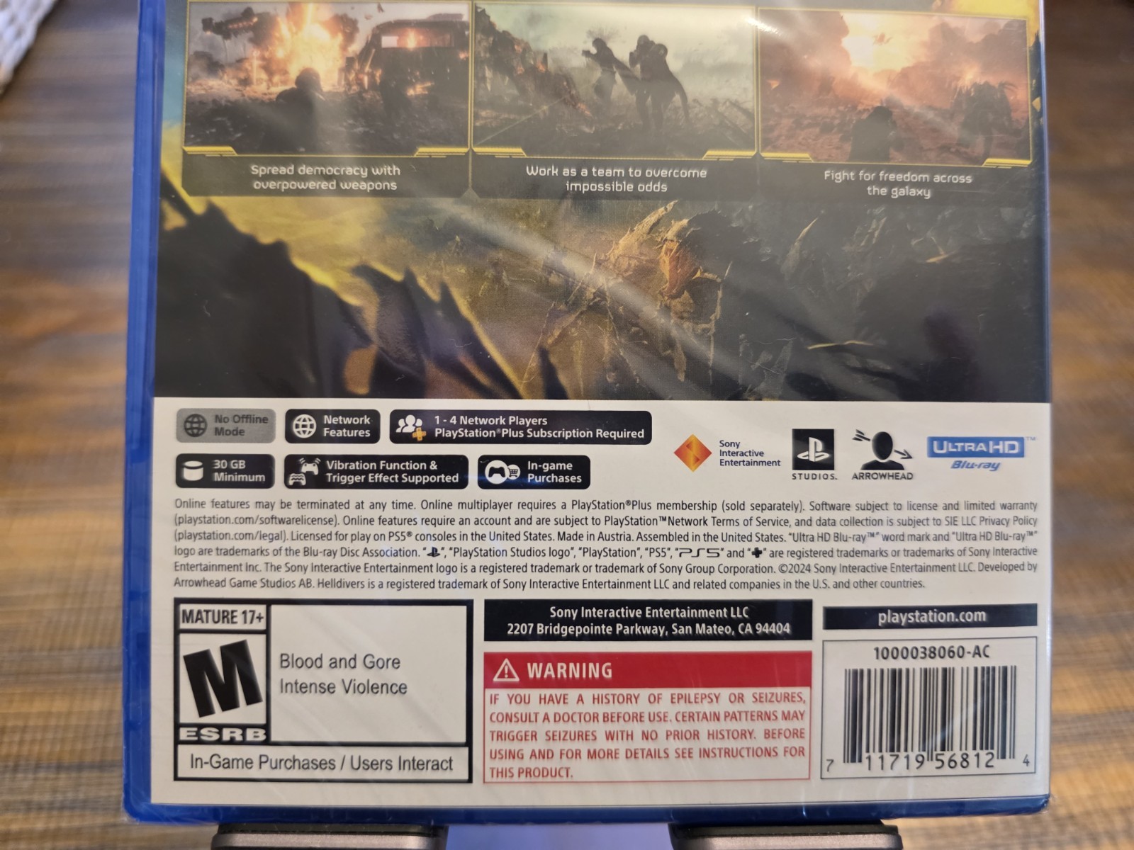 Helldivers 2 for Playstation 5 [New Video Game] Playstation 5