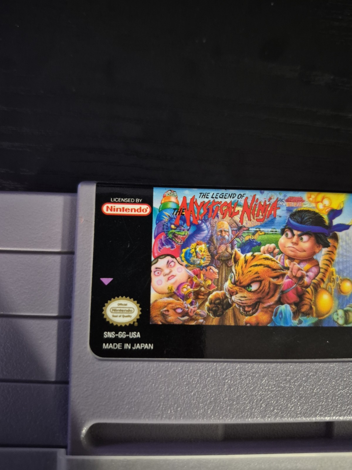 The Legend of the Mystical ninja Snes, 1992) Authentic- Tested Works