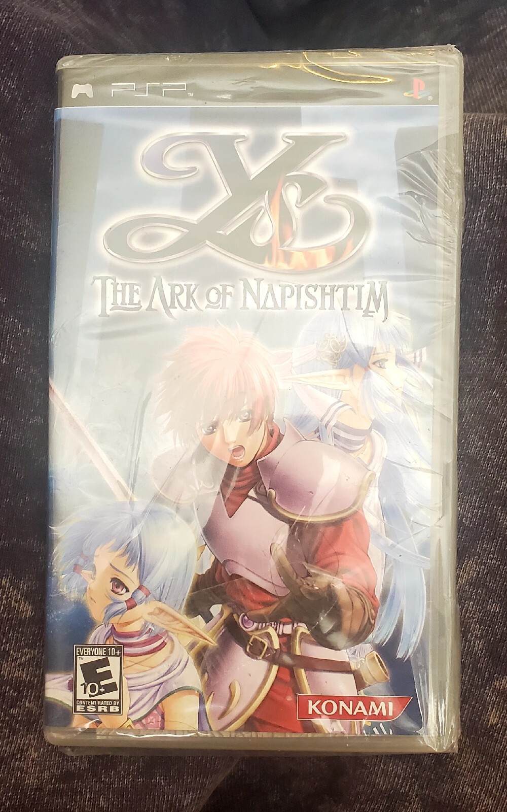 Ys Rhe Ark of Napishtim – Sony PSP – 2006 Konami U.S. – sealed with wear