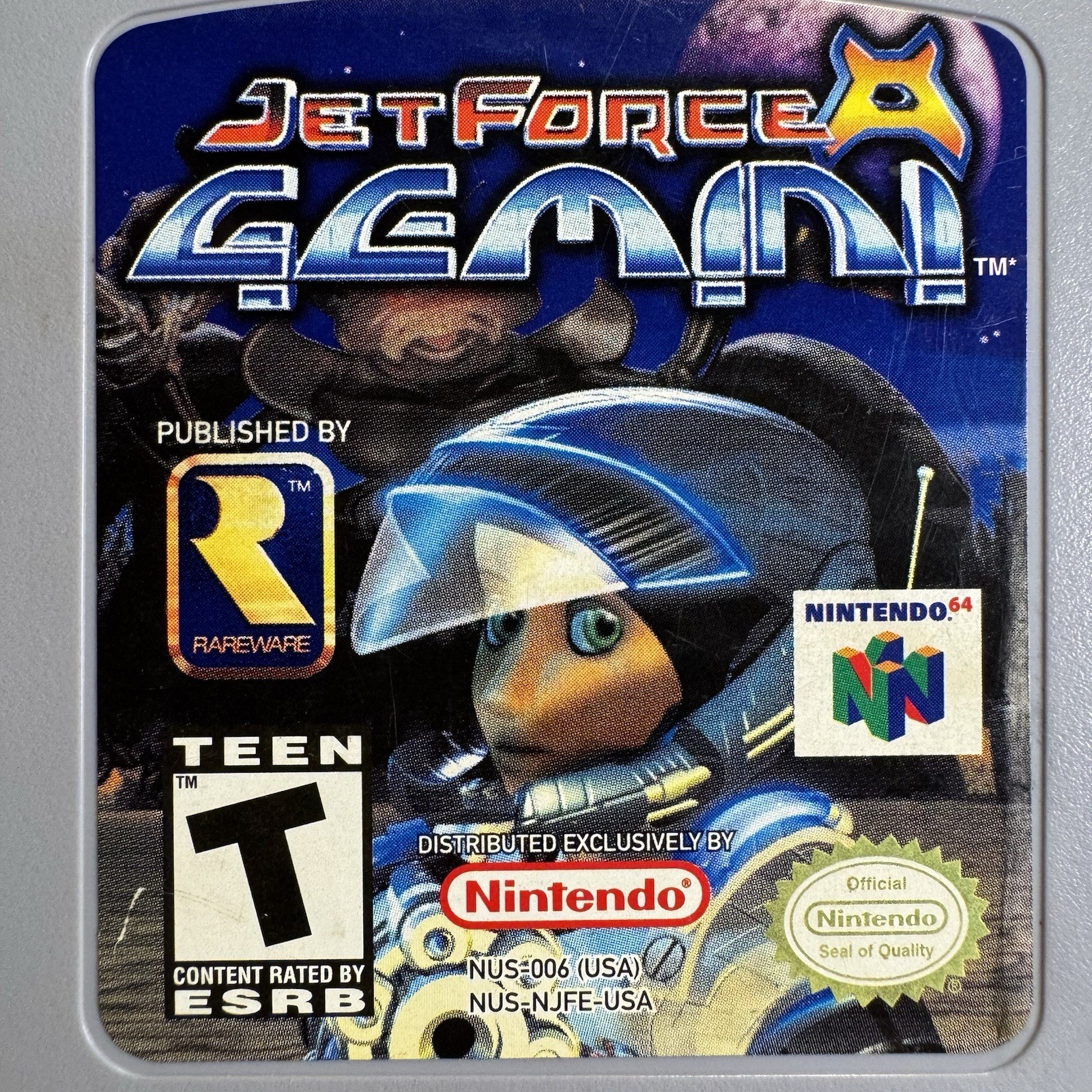 Jet Force Gemini Nintendo 64 (Serviced, Tested, & Works) Authentic OEM N64 Rare