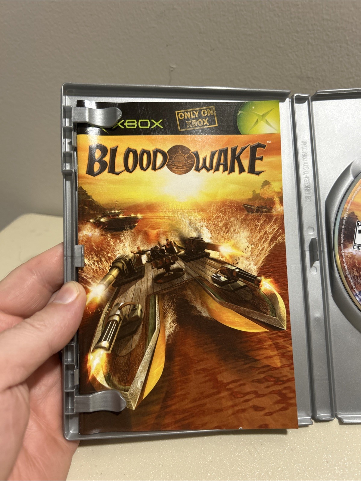 Blood Wake (Microsoft Xbox, 2002) Complete w/ Manual – Tested Working -Free Ship