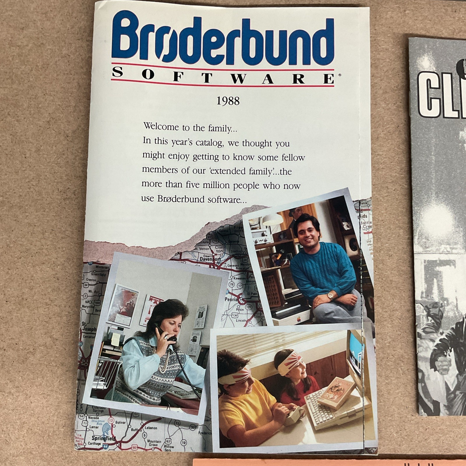 Operation Cleanstreets Big Box Atari ST 1988 Brøderbund – No Game