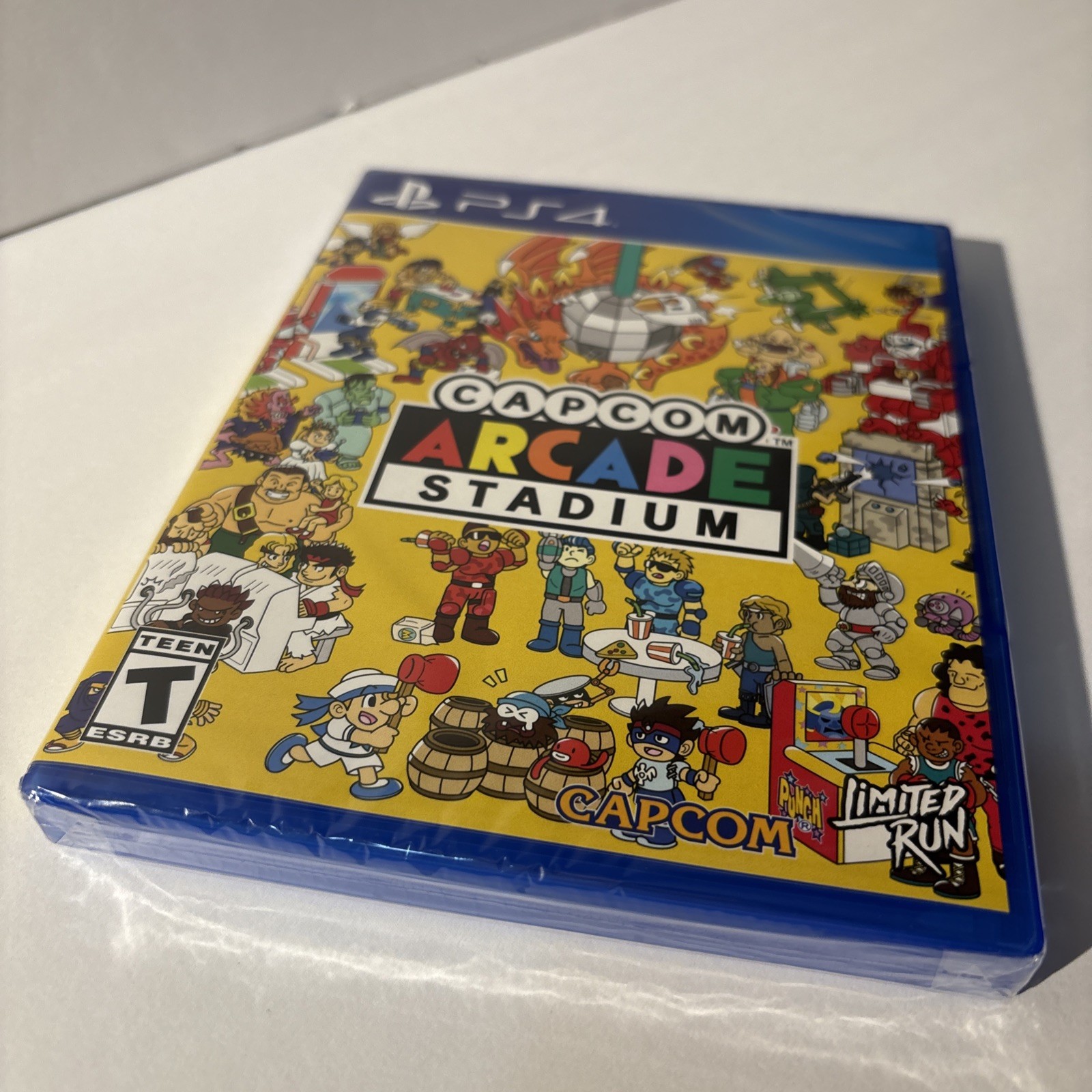 CAPCOM ARCADE STADIUM MAIN COLLECTION ART VARIANT LIMITED RUN GAME U.S. ESRB NEW
