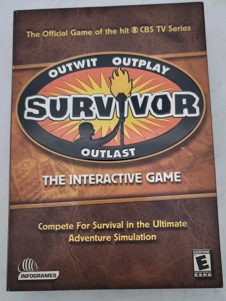 Survivor: The Interactive Game (PC, 2001) NEW Sealed