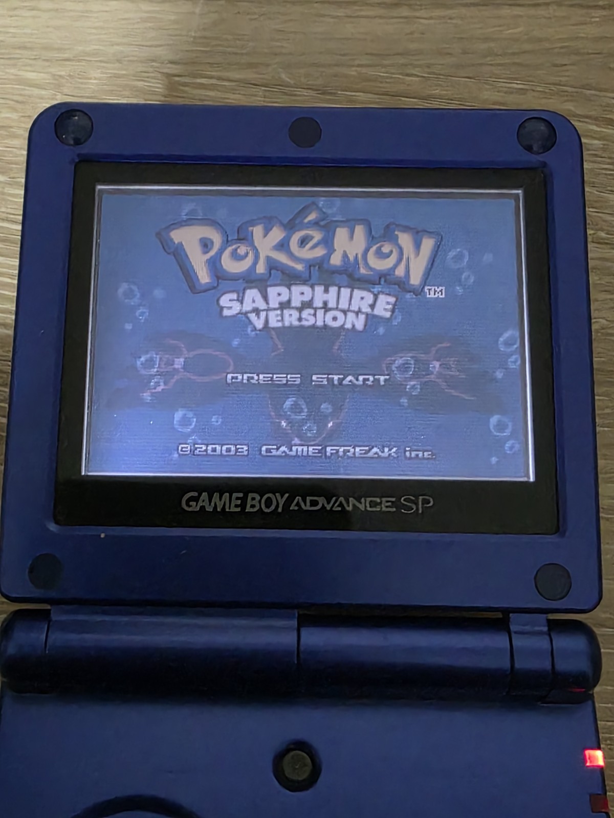 Pokemon Sapphire Version GBA [Authentic – New Battery] Gameboy Advance Cartridge