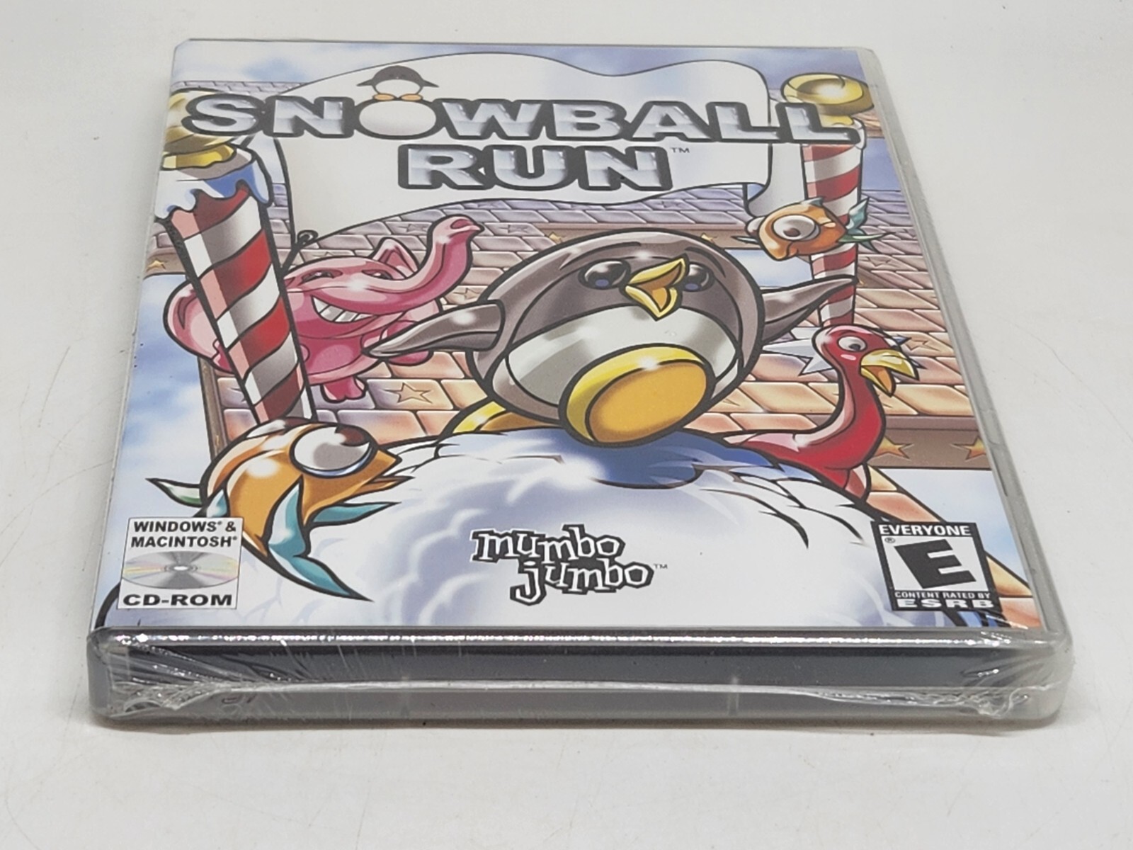 NEW SNOWBALL RUN SEALED SMALL BOX PC MAC OS WINDOWS 98 MACINTOSH APPLE CD-ROM