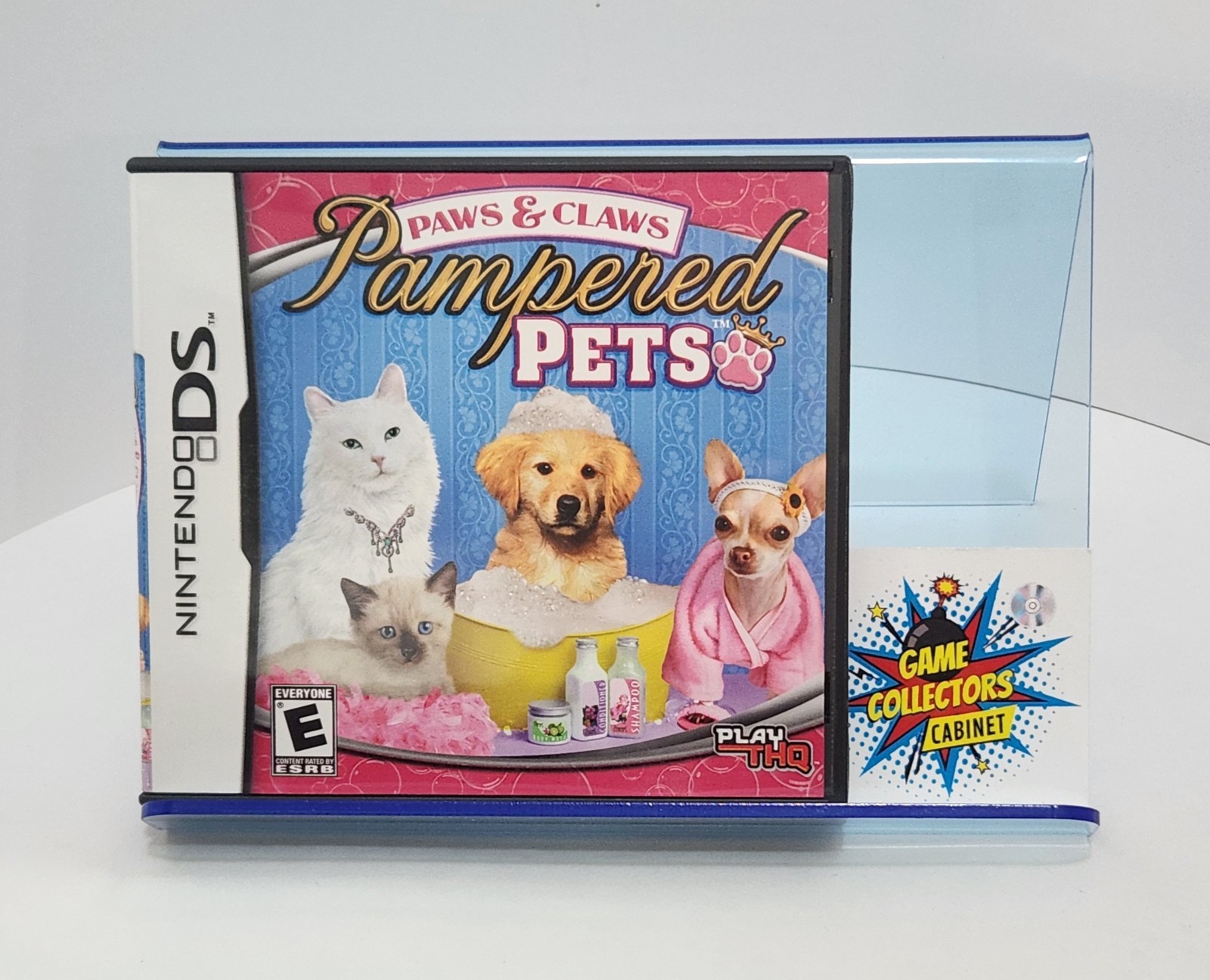 Paws & Claws: Pampered Pets (Nintendo DS, 2009) Game CIB Complete Tested Retro