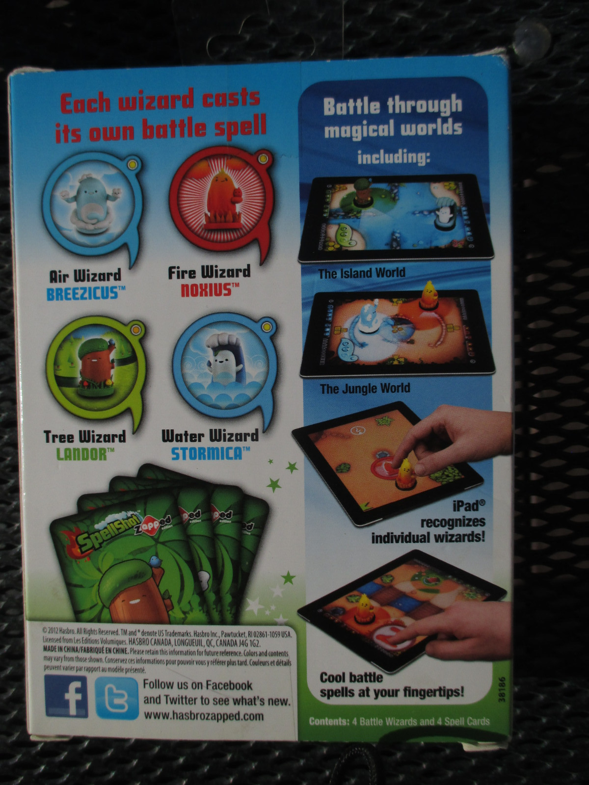 Spellshot Wizard zAPPed Edition iPad App Game By Hasbro For Apple iPads *NEW*