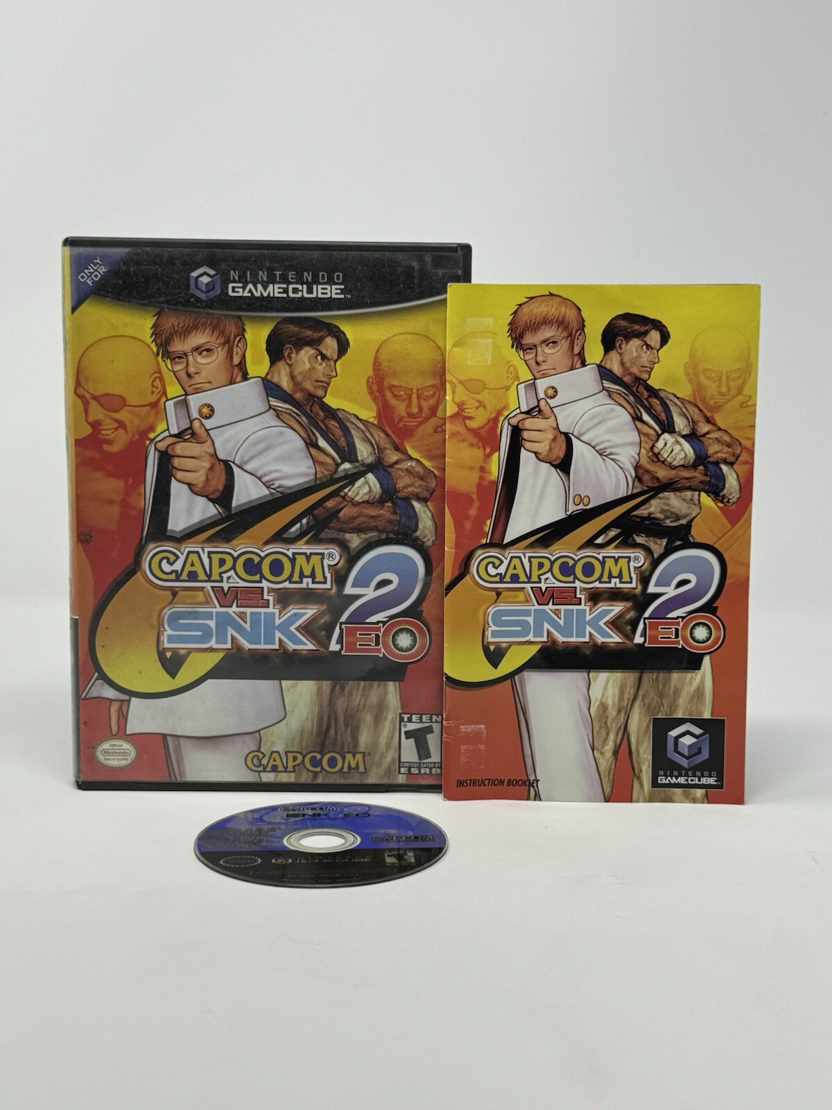 Capcom vs. SNK 2: EO No Scratches (Nintendo GameCube, 2002) SHIPS SAME DAY!!
