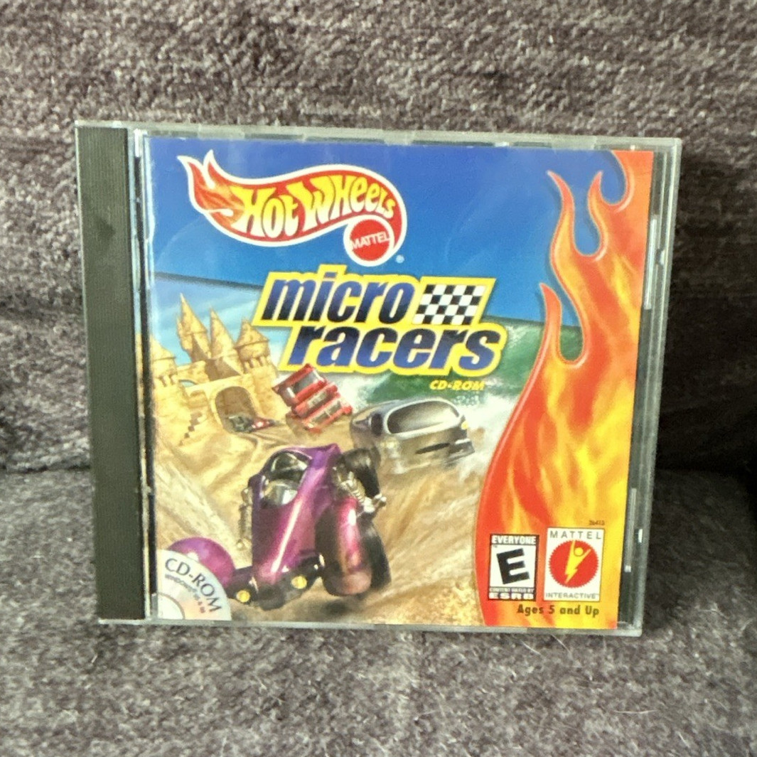 Mattel Interactive Hot Wheels: Micro Racers PC CD-ROM Racing Game E Manual