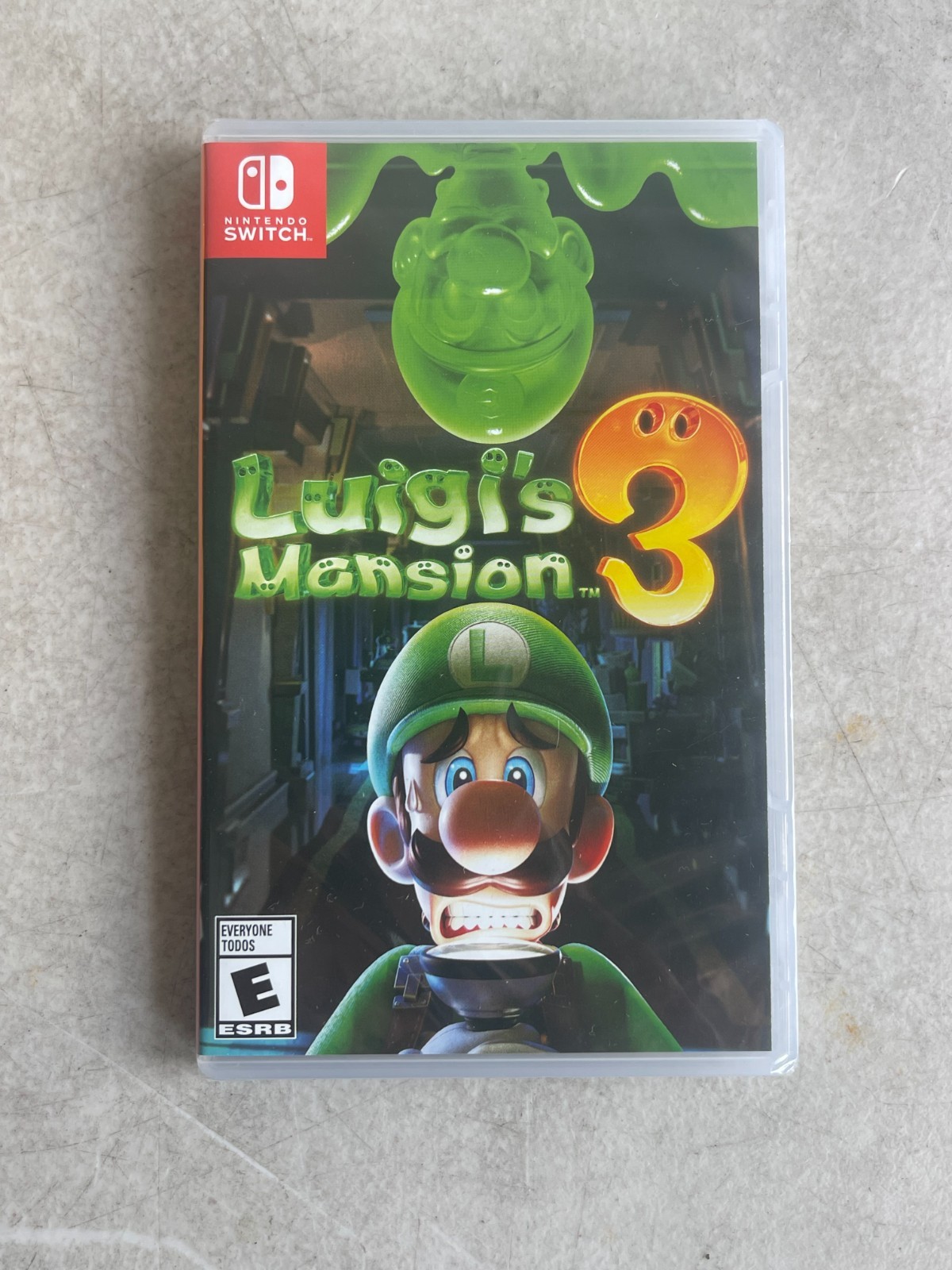 Nintendo Switch 109497A Luigi’s Mansion 3 Physical Action Adventure Game New