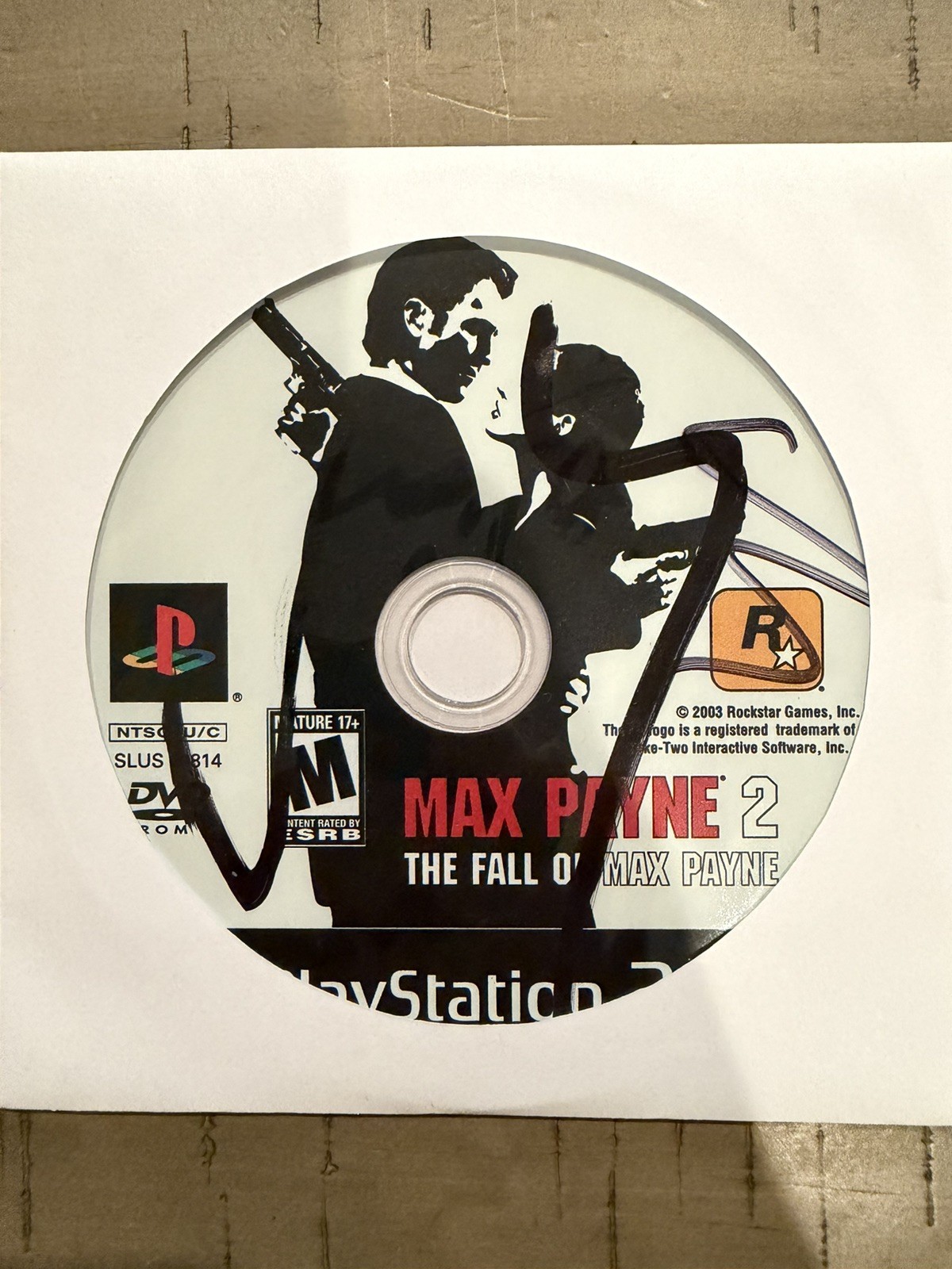 Max Payne 1 & 2 BUNDLE; Loose Discs (Sony PlayStation 2, 2001)