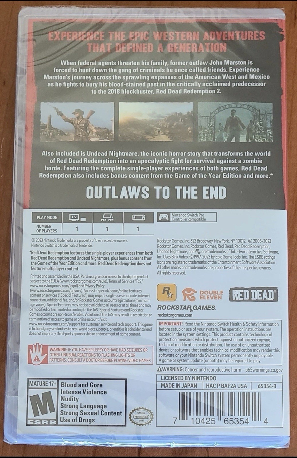 Red Dead Redemption – Nintendo Switch (NEW)