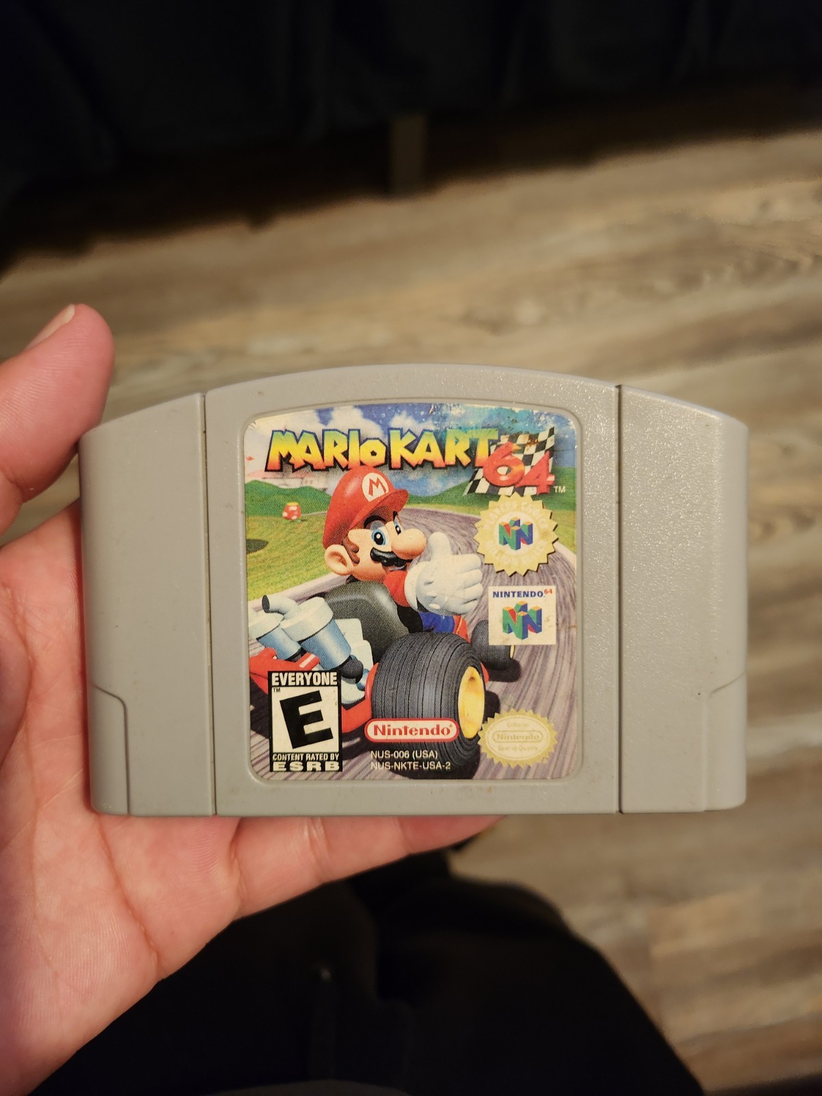 Mario Kart 64 Nintendo 64 N64 Authentic Game Cartridge