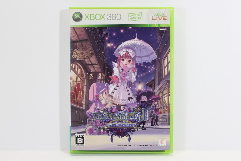 DeathSmiles II 2 X XBOX 360 Xbox360 Japan Import US Seller 3X06 Region Locked