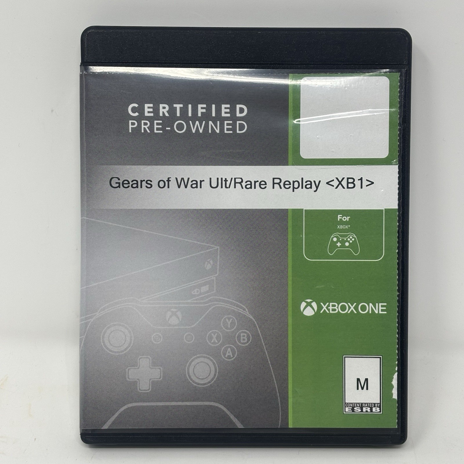 Gears of War Ultimate Edition and Rare Replay Microsoft Xbox One No Manual