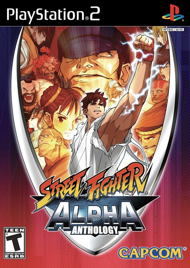 Street Fighter Alpha Anthology (Playstation 2 PS2) Complete CIB! Disc NM Tested!