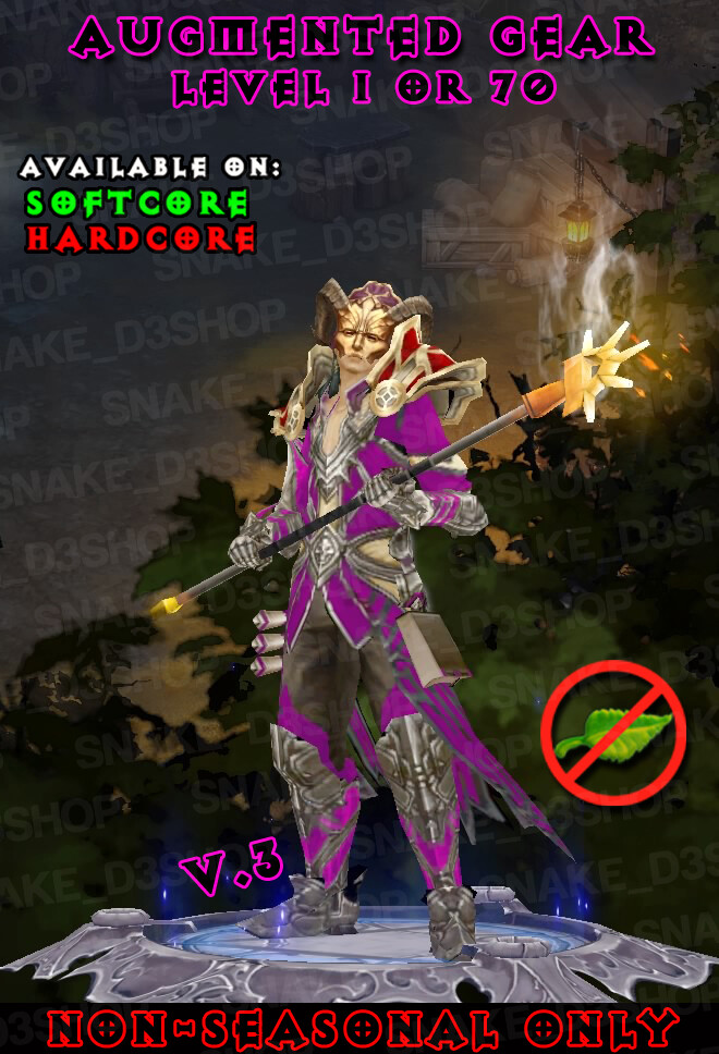 Diablo 3 – Unmodded Primal Wizard Set – Tal Rasha’s Elements V.3